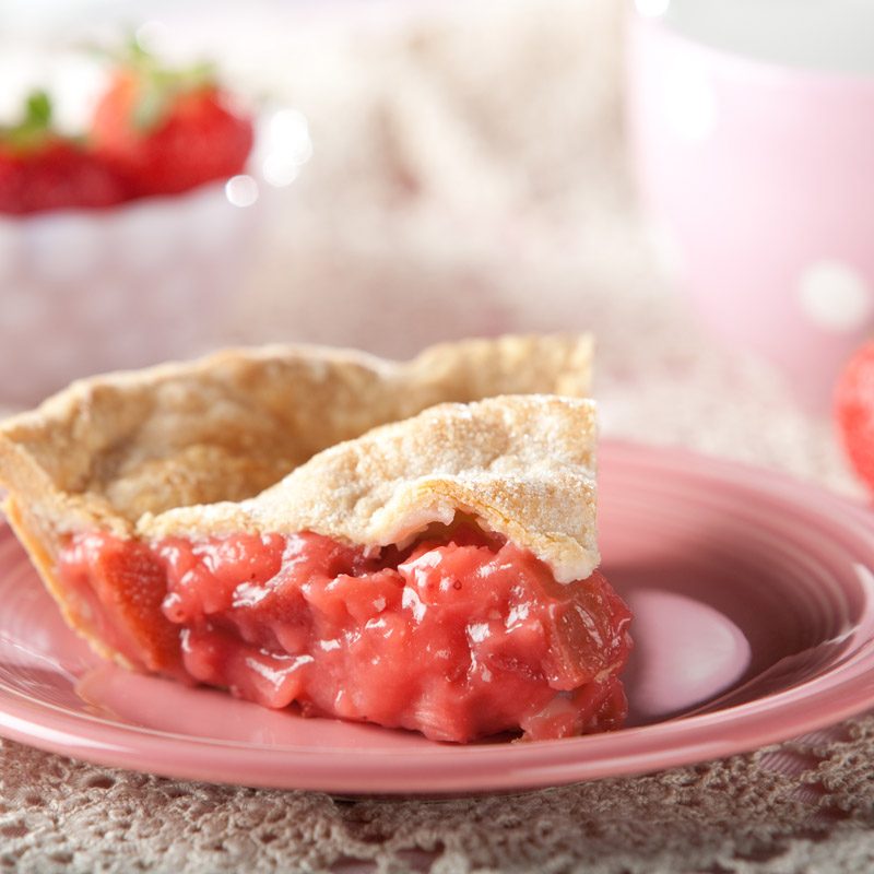 Strawberry Rhubarb Pie by Kathy's Pies